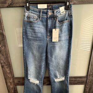 NWT Judy Blue High Waist straight fit size 1/25